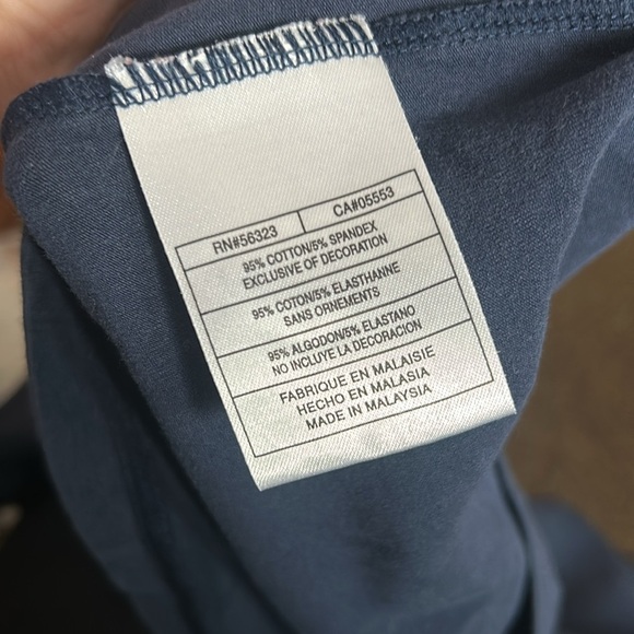 Nike Men's Logo Crewneck Pullover Knit Long Sleeve Shirt Navy Blue Size XL - Picture 5 of 5